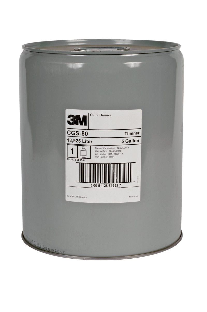 3M™ Thinner CGS 80, 3.78 liters