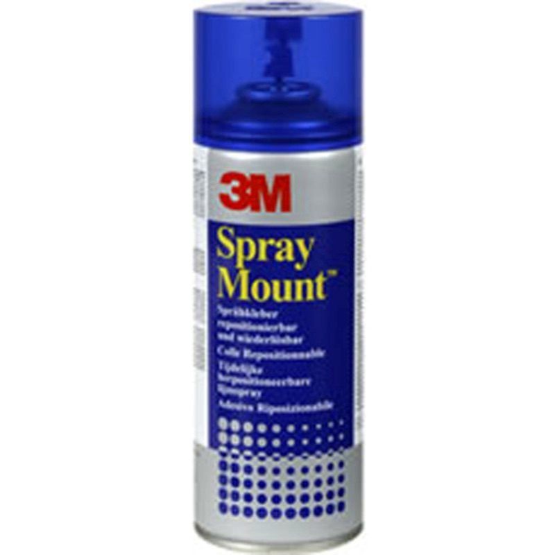 3M™ SprayMount™ Permanent When Dry Spray Adhesive, 1 can, 400 ml
