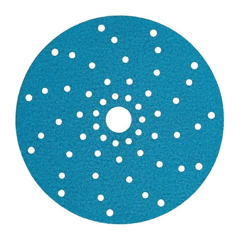 3M™ Hookit™ Abrasive Disc 325U, Blue, 150 mm, Multihole, P150, 51374