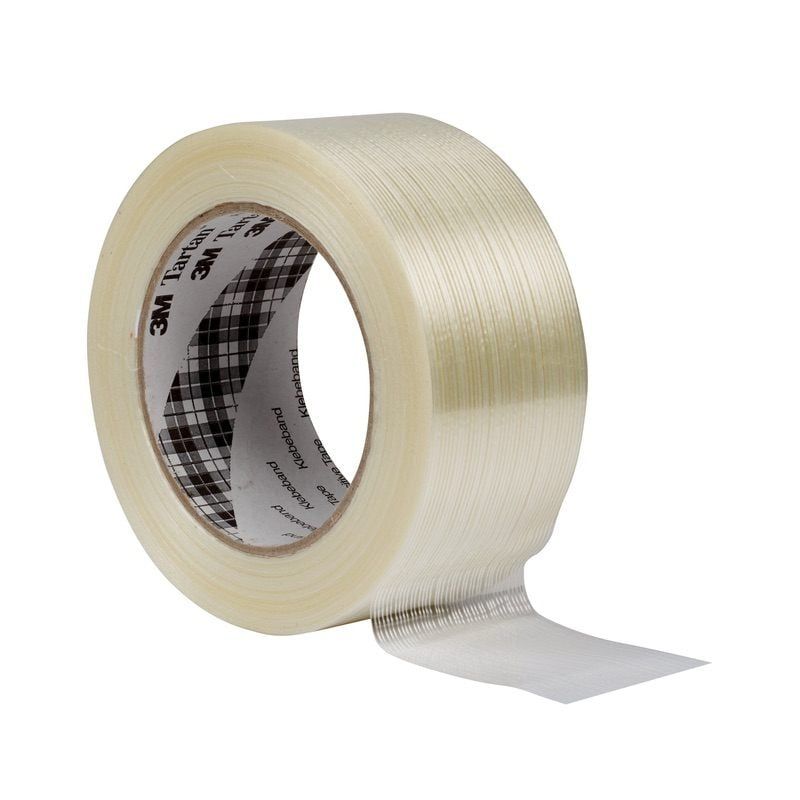Tartan™ Filament Tape 8953, Transparent, 50 mm x 50 m, 0.1 mm