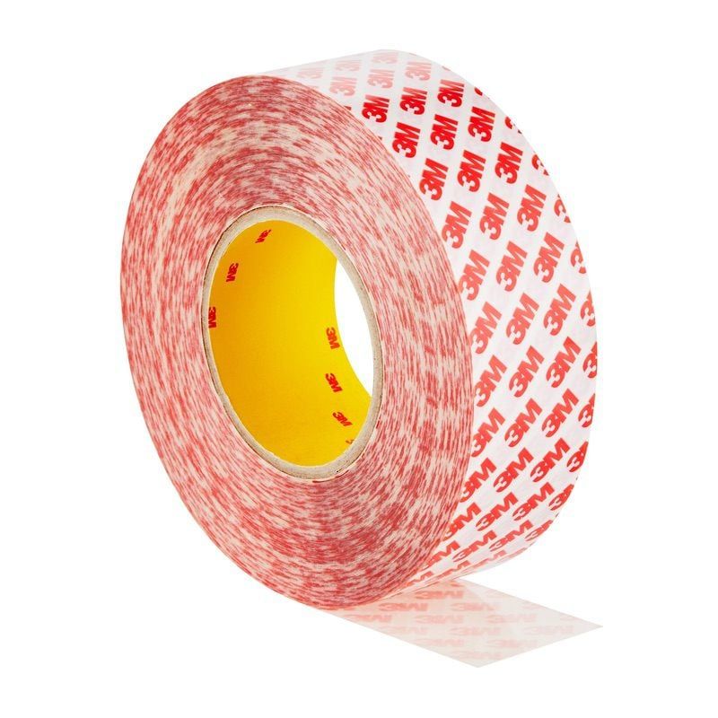 3M™ Double Coated Tape GPT-020F, Transparent, 50 mm x 50 m