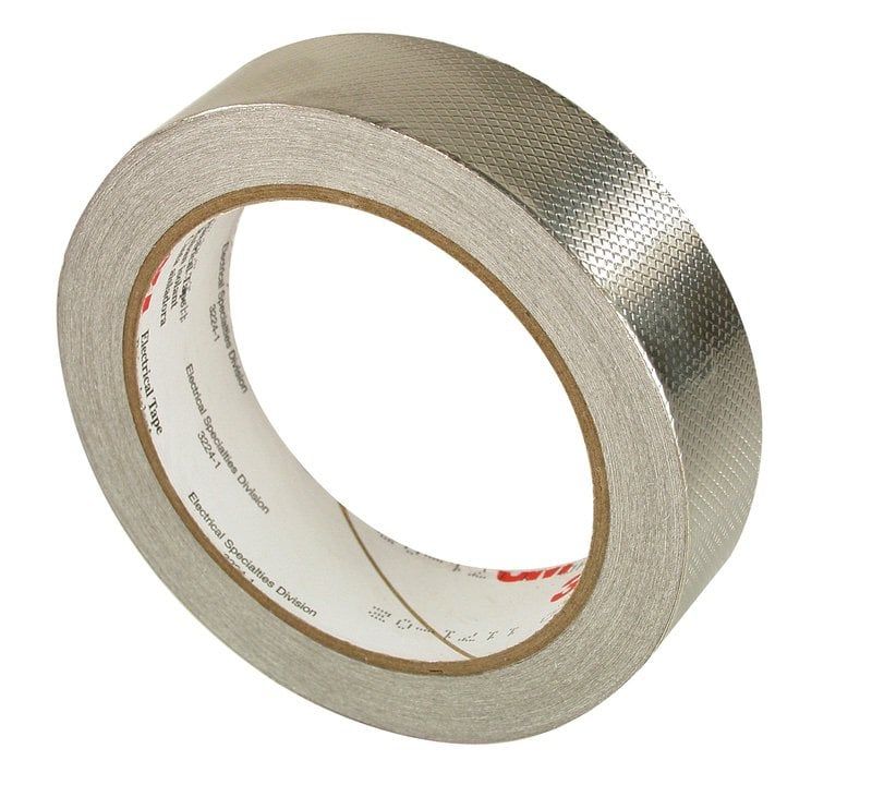 3M™ Embossed Tin-Plated Copper Shielding Tape 1345, 584.2 mm x 16.5 m
