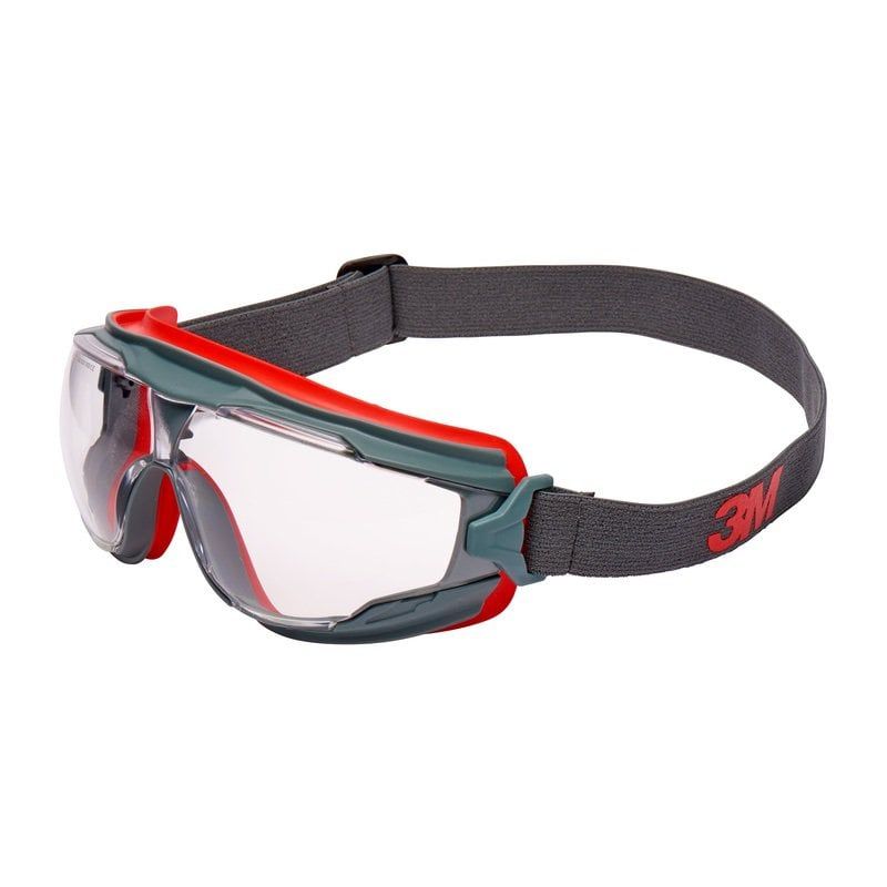 3M™ Goggle Gear™ 500 Safety Goggles, Scotchgard™ Anti-Fog / Anti-Scratch Coating (K&N), GG501SGAF-EU, 10/Case