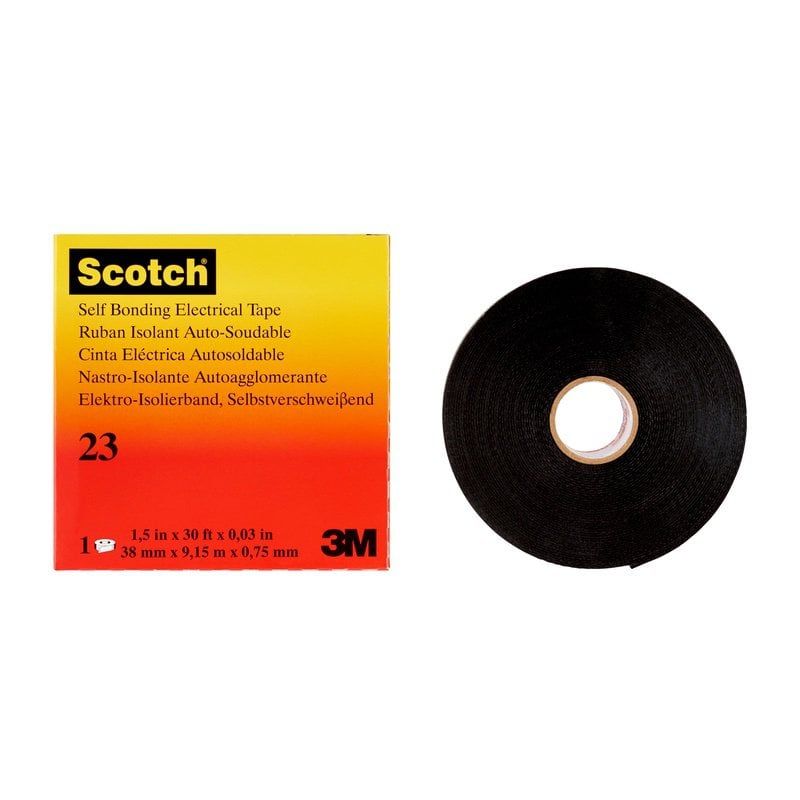 Scotch™ Rubber Splicing Tape 23, 38 mm x 9.15 m