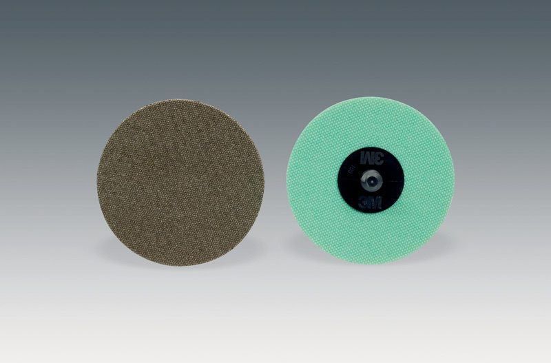 3M™ Diamond Cloth Disc 674W, TR, 50.8 mm x NH, 400 Mesh, Full-Flex