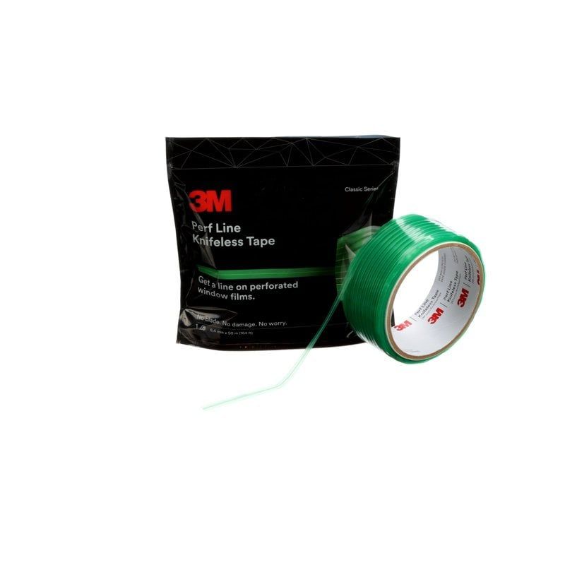 3M™ Perf Line Knifeless Tape, Green, 6.4 mm x 50 m