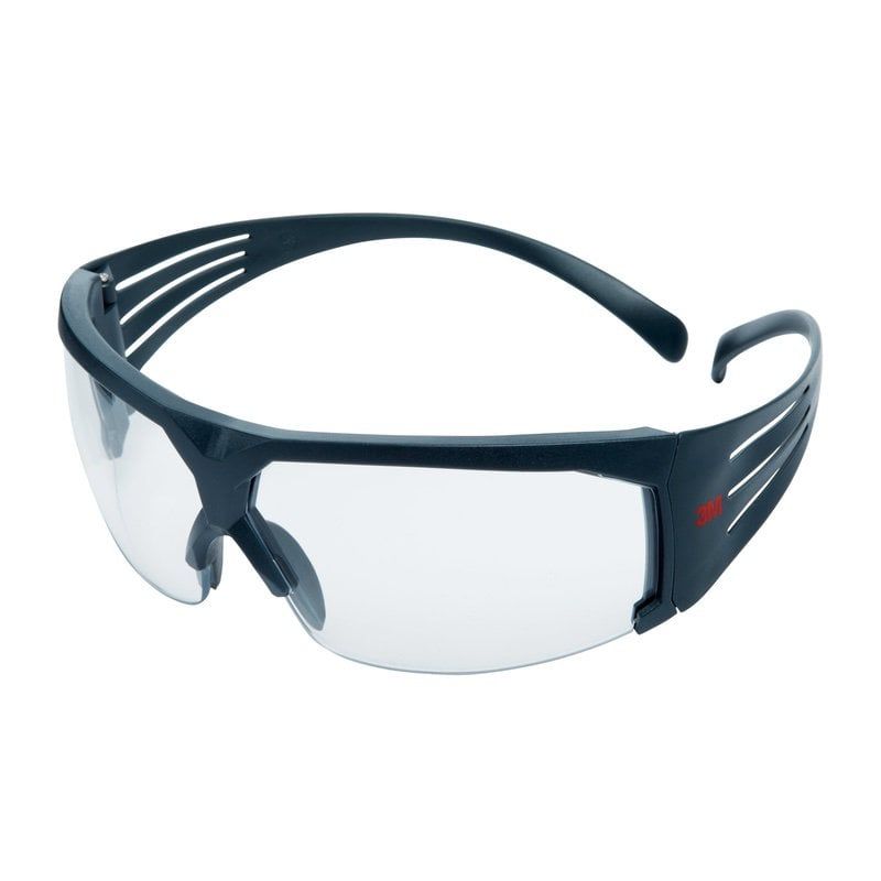 3M™ SecureFit™ 600 Safety Glasses, Grey frame, Rugged Anti-Scratch (K), Clear Lens, SF601RAS-EU, 20/Case