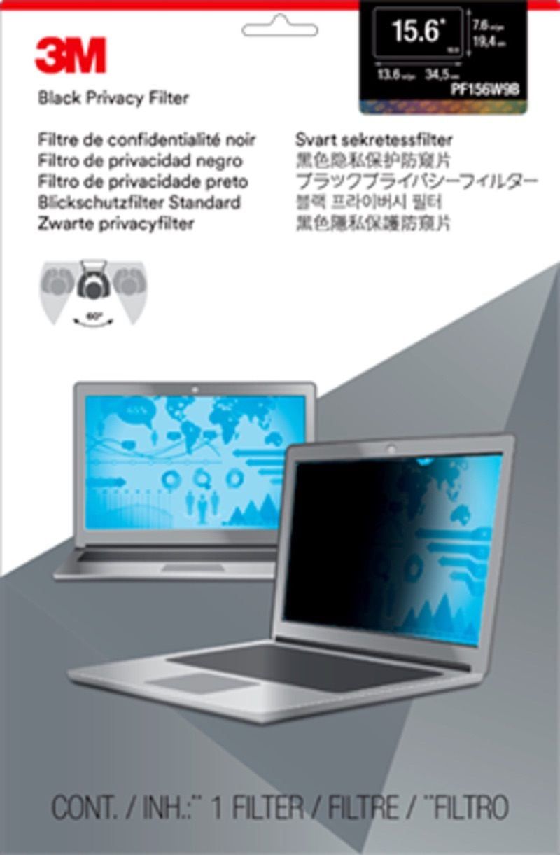 3M™ adatvédelmi szűrő 15,6"-es szélesvásznú laptophoz (PF156W9B)
