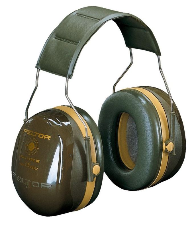 3M™ PELTOR™ Bull's Eye™ III Earmuffs, 35 dB, Military Green, Headband, H540A-441-GN