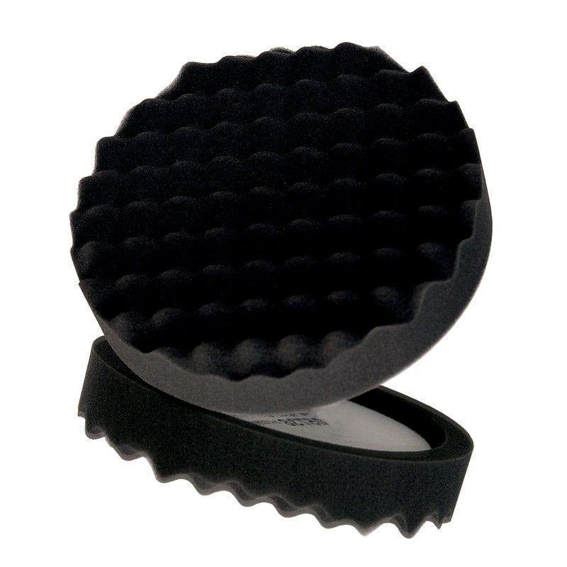 3M™ Perfect-It™ Foam Polishing Pad, Black, Convoluted, 203 mm, 05738