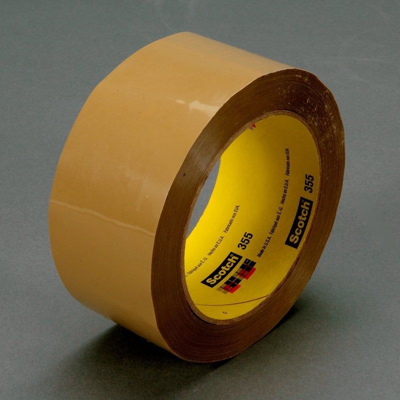 Scotch® 355 PET Dobozlezáró Szalag, Átlátszó, 75 mm x 66 m