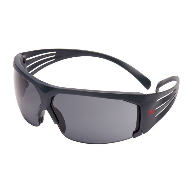 3M™ SecureFit™ 600 Safety Glasses, Grey frame, Scotchgard™ Anti-Fog / Anti-Scratch Coating (K&N), Grey Lens, SF602SGAF-EU, 20/Case