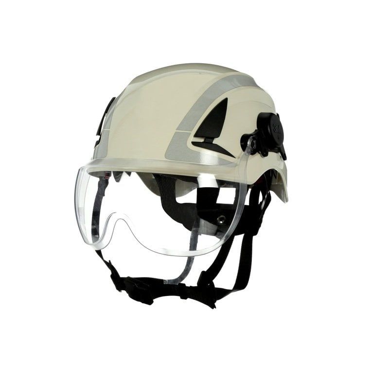 3M™ Short Visor for X5000 and X5500 Safety Helmet, Clear Anti-Fog Anti-Scratch Polycarbonate, X5-SV01-CE, 10 ea/Case