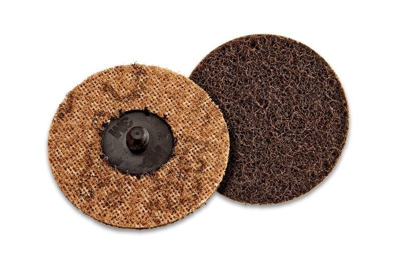 Scotch-Brite™ Roloc™ Surface Conditioning Disc SC-DR, 25 mm, A CRS, Brown