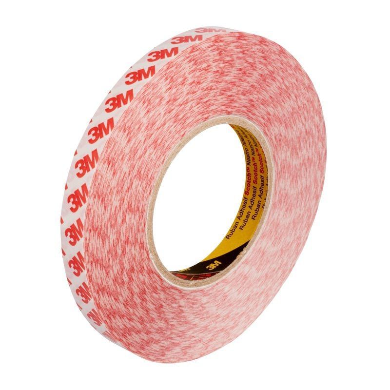 3M™ High Performance Double Coated Tape 9088-200, Transparent, 19 mm x 50 m, 0.21 mm