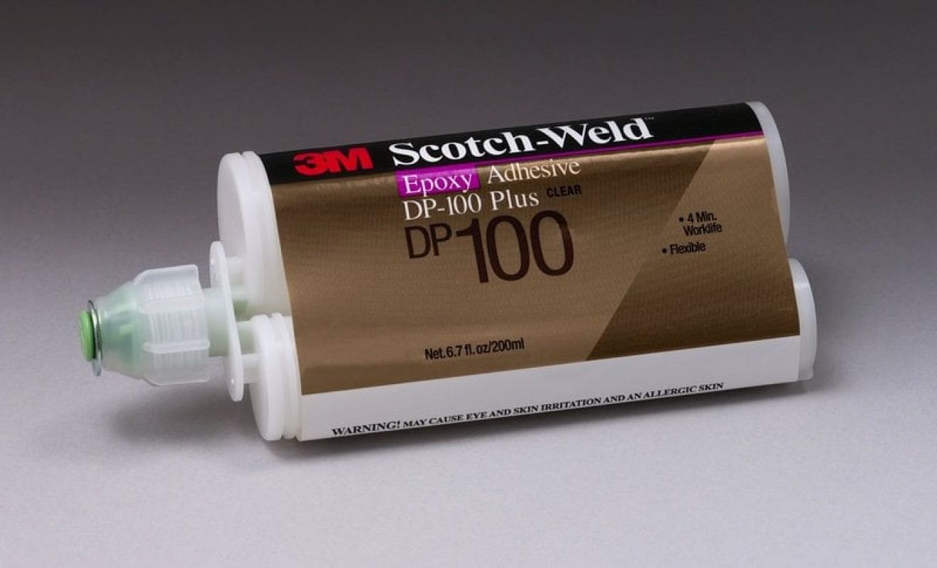 3M™ Scotch-Weld™ DP100 Plus epoxi ragasztó, átlátszó, 48,5 ml