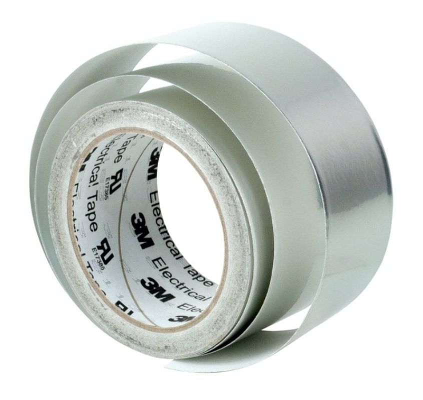 3M™ Tin-Plated Copper Foil EMI Shielding Tape 1183,  584.2 mm x 16.5 m