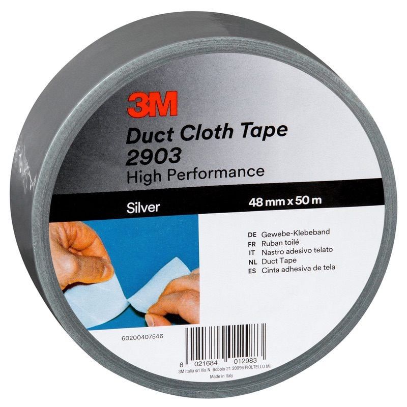 3M™ General Purpose Duct Tape 2903, Black, 48 mm x 50 m