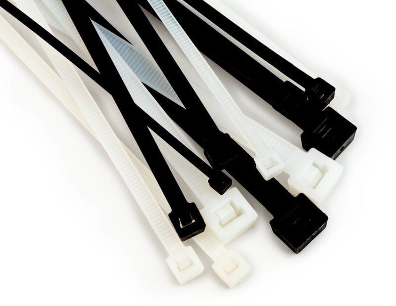 3M™ Scotchflex™ Cable Tie FS 200 BW-C, Black, 200 x 3,6 mm