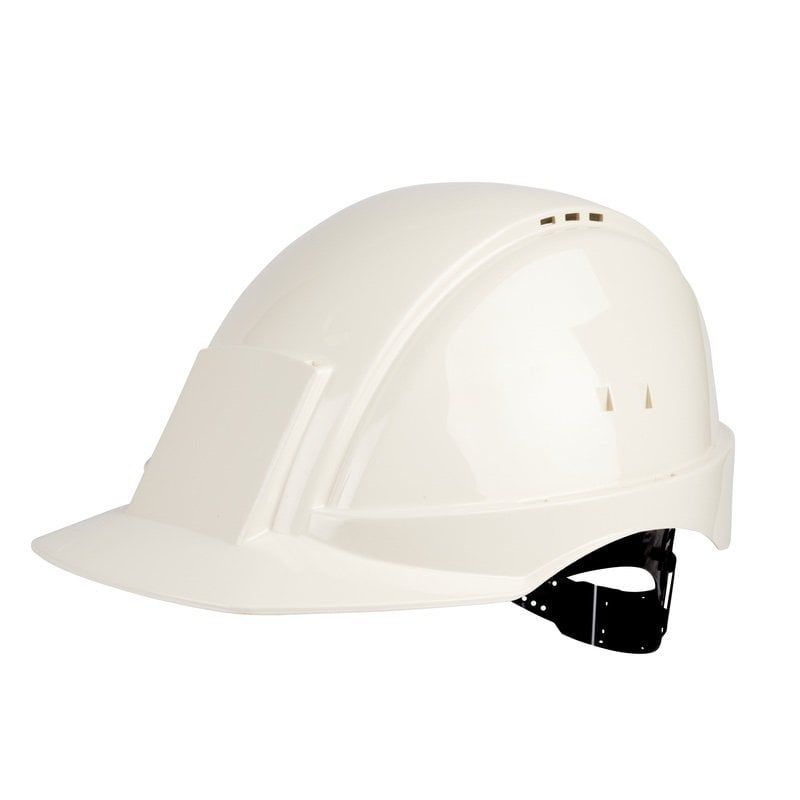 3M™ Hard Hat, Uvicator, Pinlock, Ventilated, Plastic Sweatband, White, G2000CUV-VI, 20 ea/Case