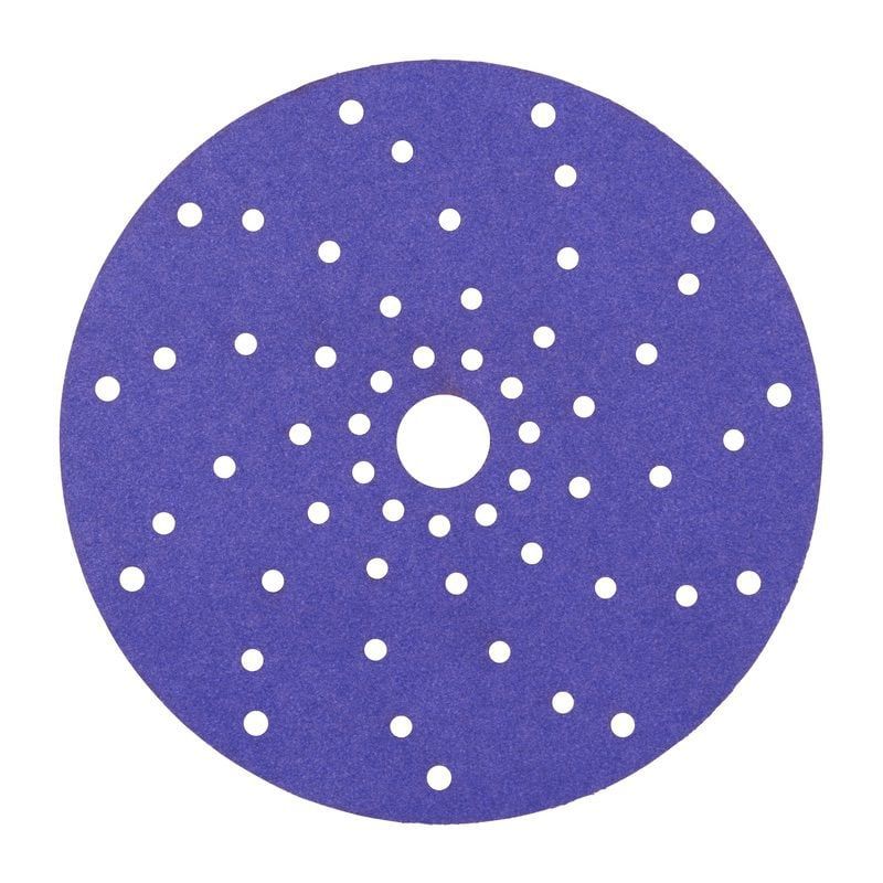 3M™ Cubitron™ II Hookit™ Clean Sanding Abrasive Disc 737U, 150 mm, Multihole, 180+, 51422