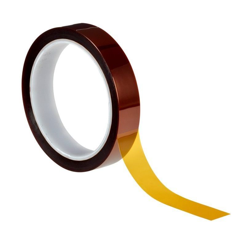 3M™ Polyimide Film Tape 5413, Gold, 635 mm x 32,9 m x 0,07 mm, 1 Roll/Case