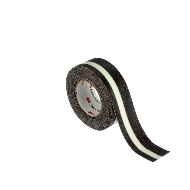 3M™ Safety-Walk™ Slip-Resistant General Purpose Tapes and Treads 690, Photoluminescent Stripe, 50.8 mm x 9.14 m, Roll, 2/case