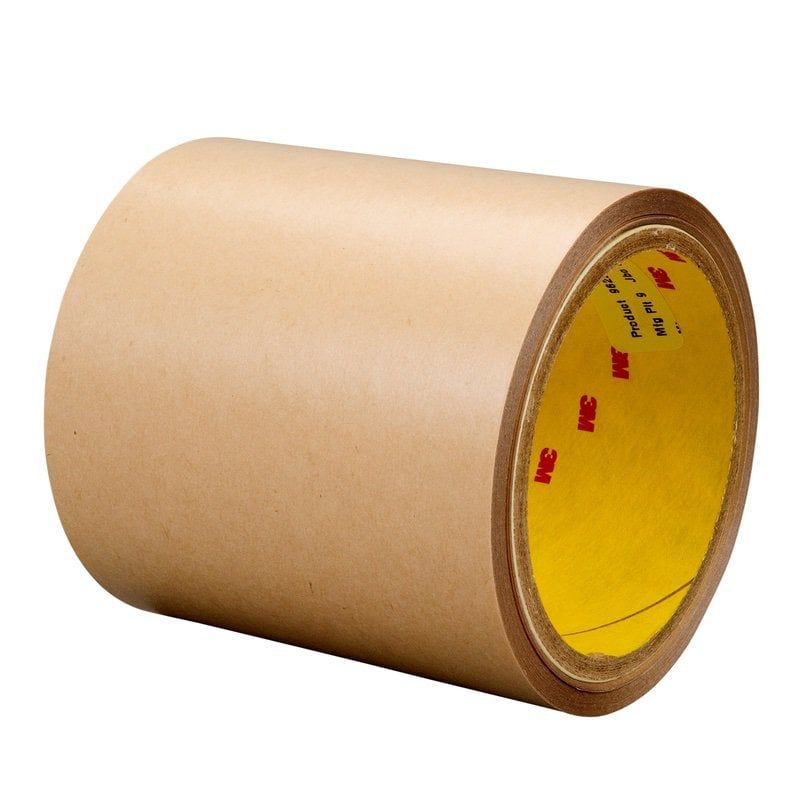 3M™ Double Coated Polyester Tape 9629PC, Transparent, 1372 mm x 55 m, 0.1 mm