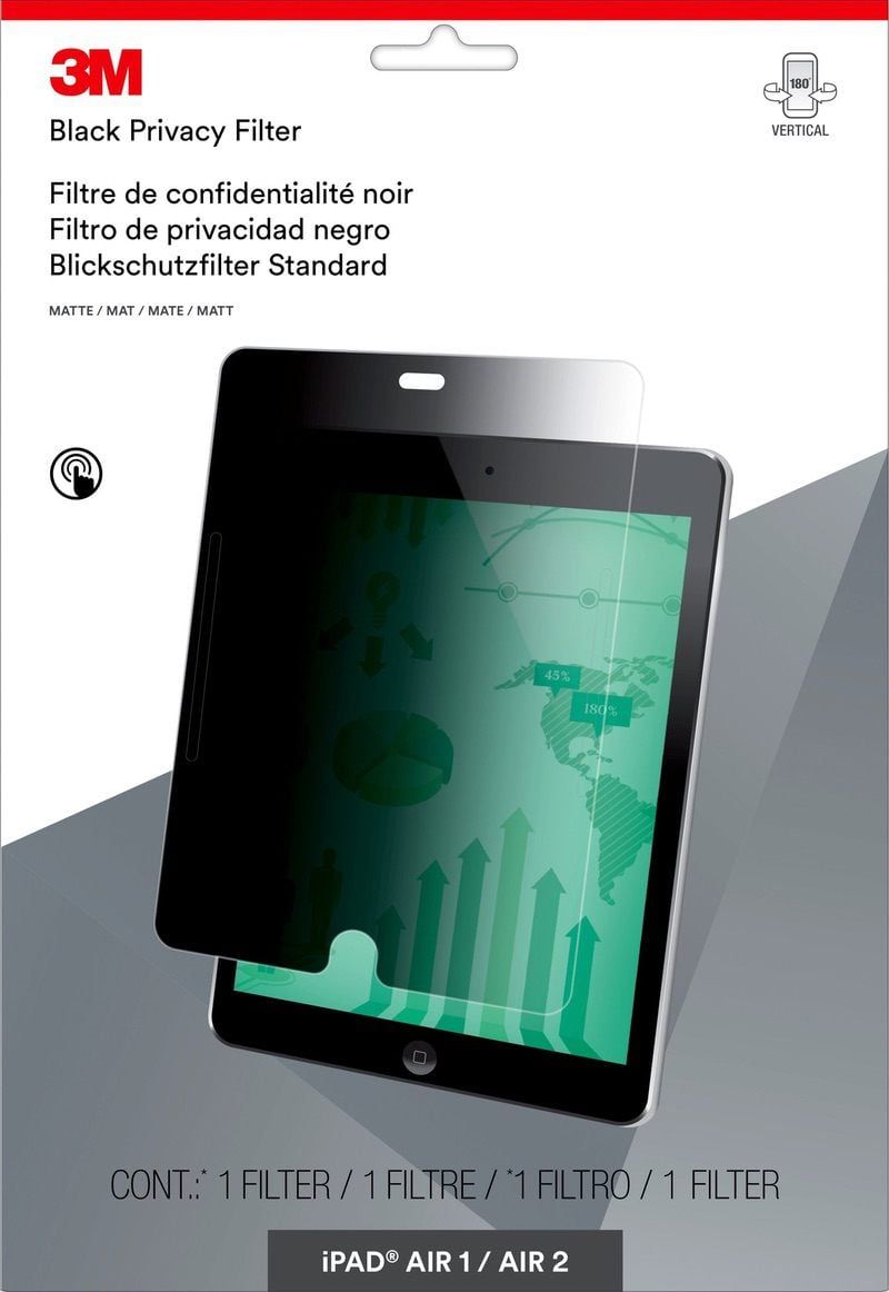 3M™ adatvédelmi szűrő álló Apple® iPad Air® 1/2/Pro® 9,7"-eshez (PFTAP001)