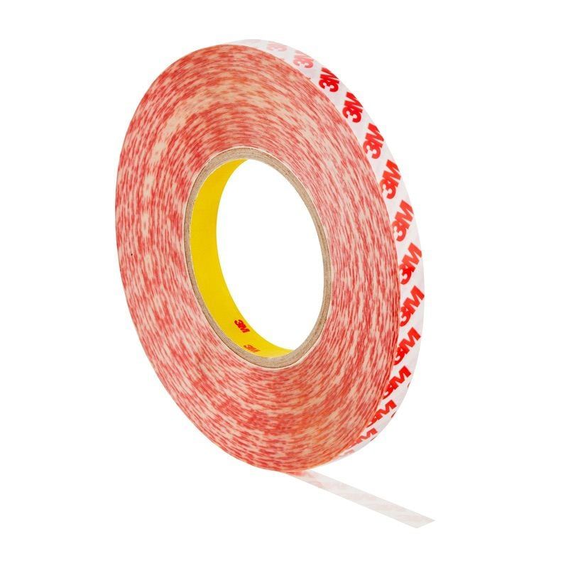 3M™ Double Coated Tape GPT-020F, Transparent, 12 mm x 50 m