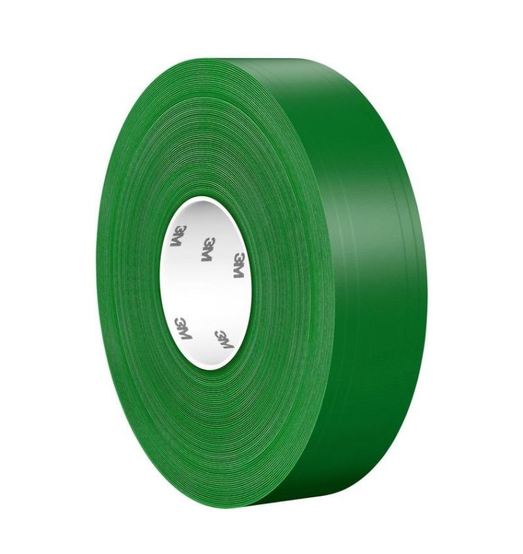 3M™ 971 Tartós padlójelölő szalag, zöld, 50 mm x 33 m