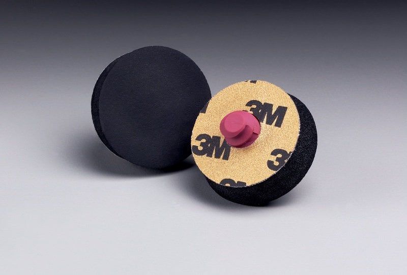 3M™ Finesse-It™ Roloc™ Back-Up Pad Black 31.75mm x 9.5mm