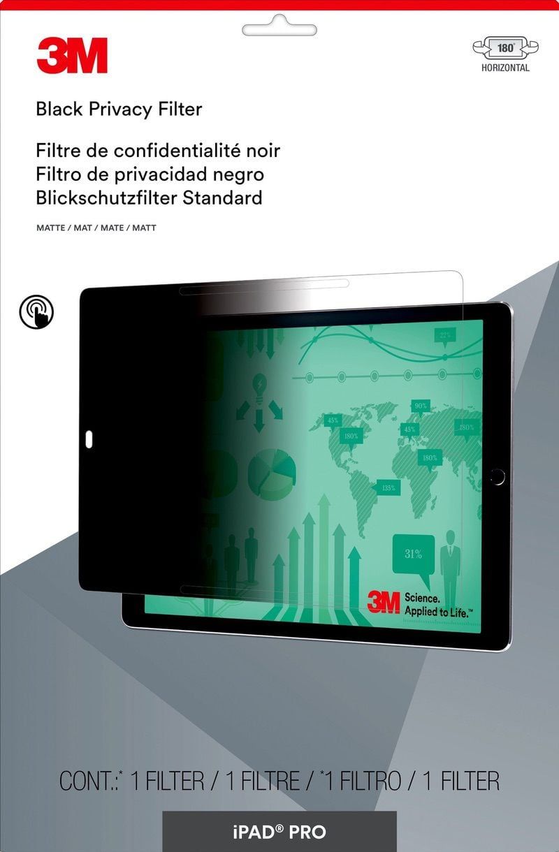 3M™ adatvédelmi szűrő fekvő Apple® iPad Pro® 12,9"-eshez (PFTAP007)