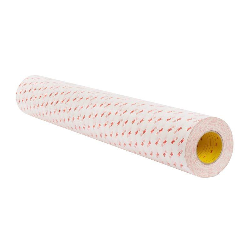 3M™ Low VOC Double Coated Tissue Tape 99015LVC, Transparent, 1500 mm x 50 m, 0.15 mm, Roll