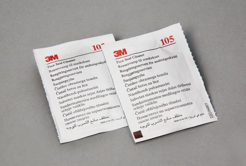 3M™ Face Seal Cleaner Wipes, 105
