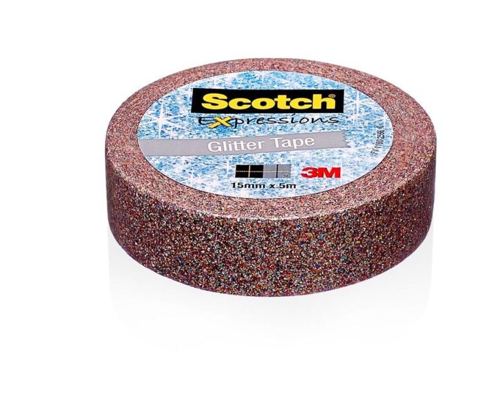 Scotch™  Expressions Tape Refill Glitter Multicolor 15x5 C514-MUL