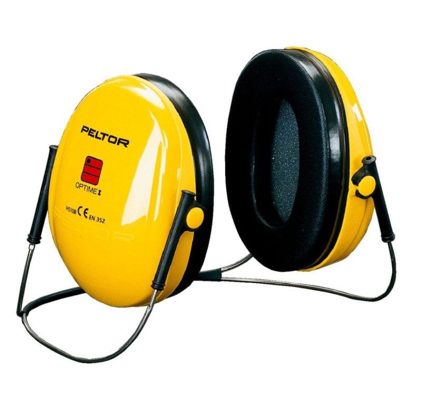 3M™ PELTOR™ Optime™ I Earmuffs, 26 dB, Yellow, Neckband, H510B-403-GU