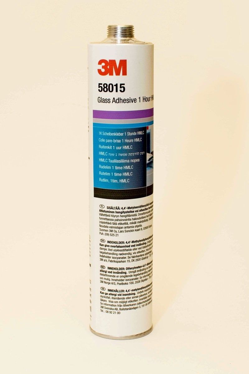 3M™ Auto Glass Urethane Windshield Adhesive, HMLC, 310 ml, Cartridge, 58015