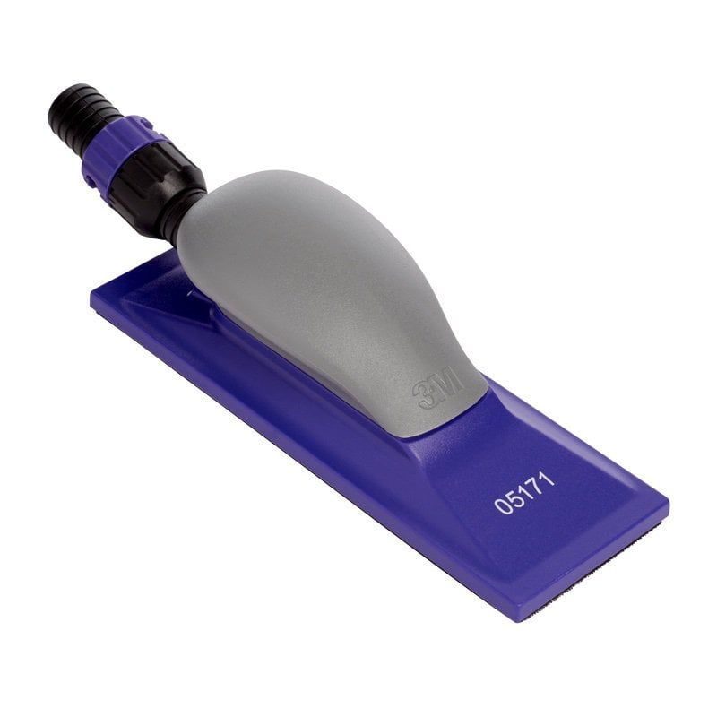 3M™ Hookit™ Purple+ Handblock Multihole, 70 mm x 198 mm, 05171