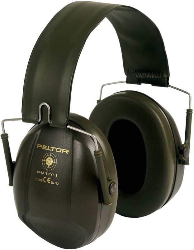 3M™ PELTOR™ Bull's Eye™ I Earmuffs, 27 dB, Green, Foldable, H515FB-516-GN