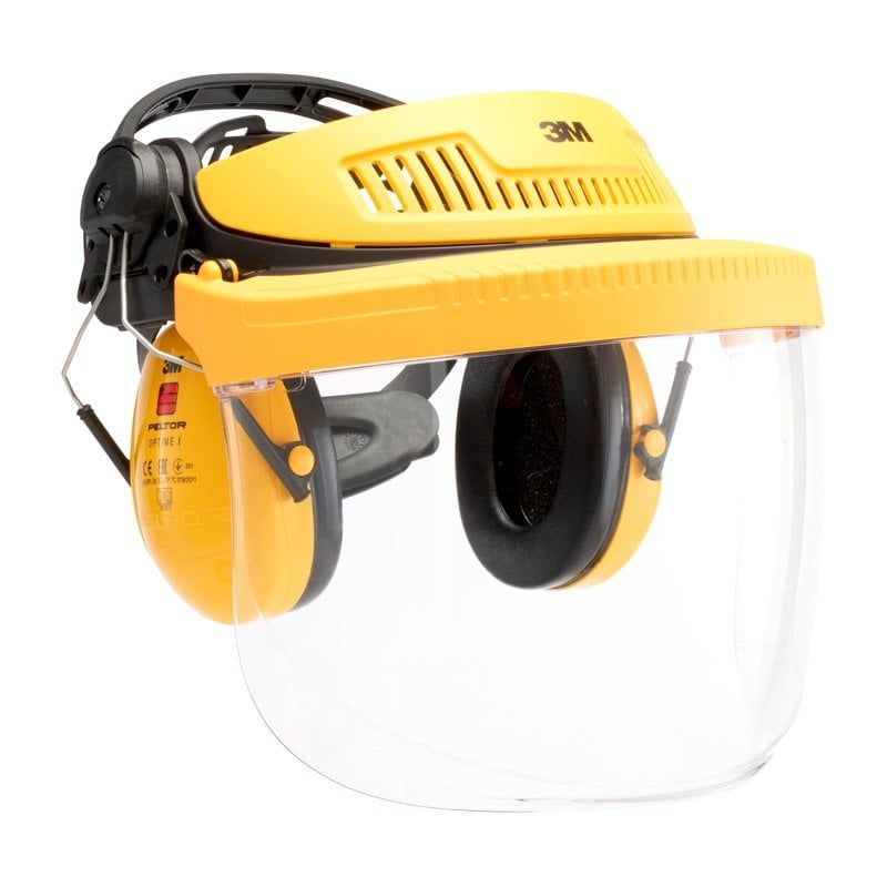 3M™ Headgear Combination, Industry, Yellow, G500V5F11-GU, 10 ea/Case