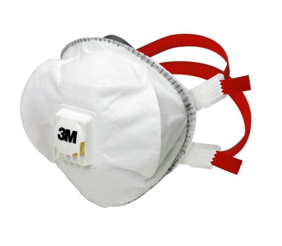 3M™ Particulate Respirator, FFP3, Valved, 8835+