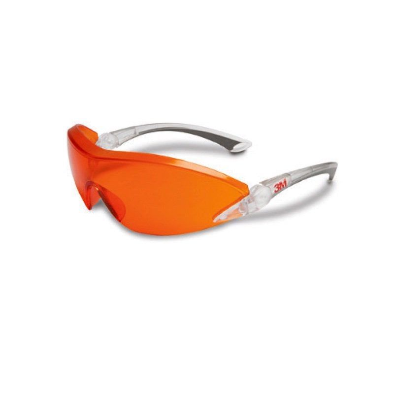 3M™ Safety Glasses 2840 Series, Anti-Scratch / Anti-Fog, Orange Lens, 20/Case