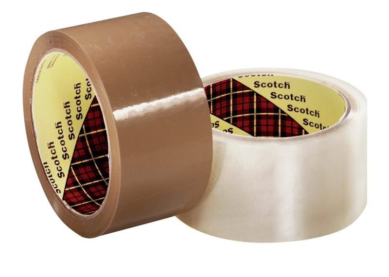 Scotch™ Performance Box Sealing Tape 3739, White, 50 mm x 66 m