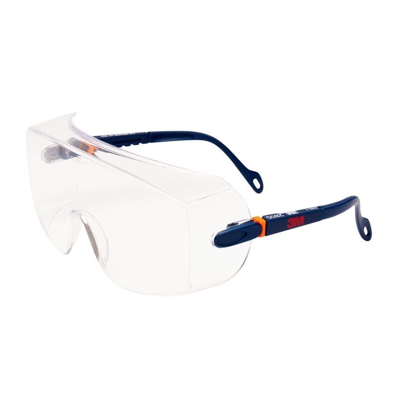3M™ 2800-as sorozatú, látásjavító szemüveg felett hordható védőszemüveg, karcálló, víztiszta lencse, 2800