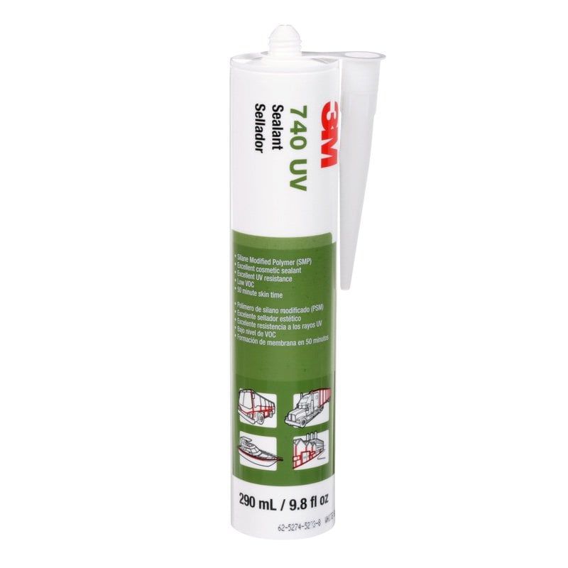 3M™ Adhesive Sealant 740UV, White, 290 ml