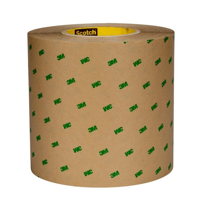 3M™ Double Coated Tissue Tape 99786, Transparent, 1219 mm x 55 m, 0.14 mm
