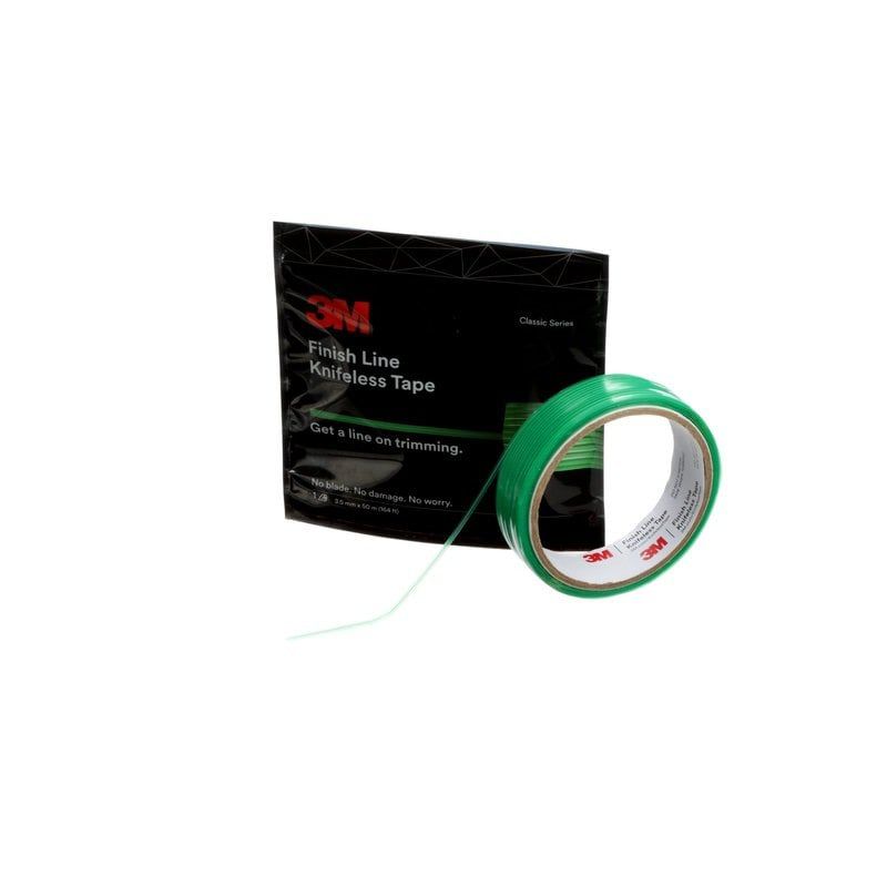 3M™ Finish Line Knifeless Tape, Green, 3.5 mm x 50 m