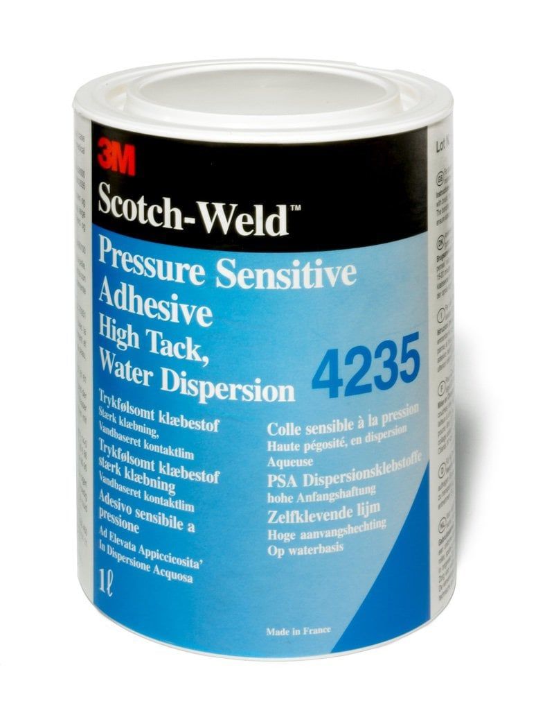 3M™ Water Based Adhesive 4235, 1 L, 6 per case