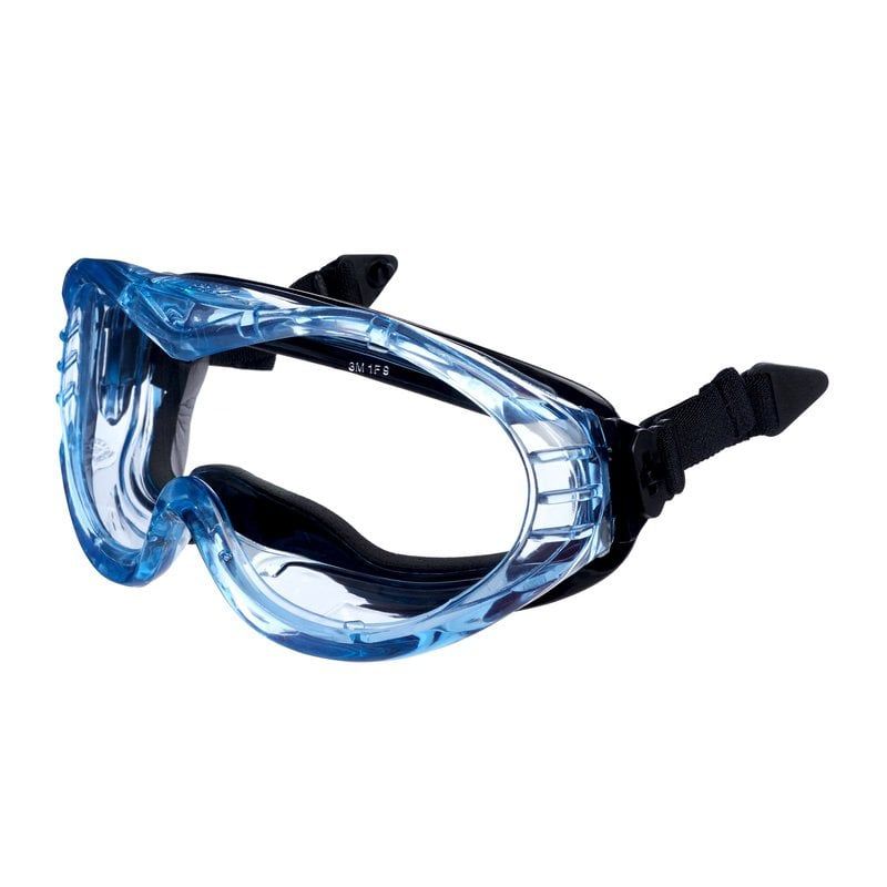 3M™ Fahrenheit™ Safety Goggles, Helmet Version, Foam Lined, Sealed, Anti-Fog, Clear Acetate Lens, 71360-00017, 10/Case